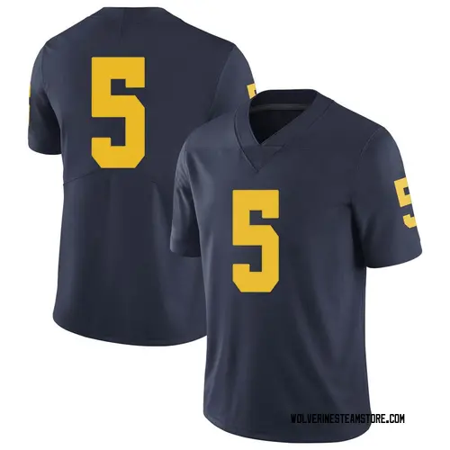 Men's Joe Milton III Michigan Wolverines Limited Navy Brand Jordan Football College Jersey
