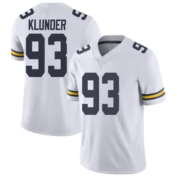 Youth Brand Jordan Joey Klunder Michigan Wolverines Limited White Football College Jersey
