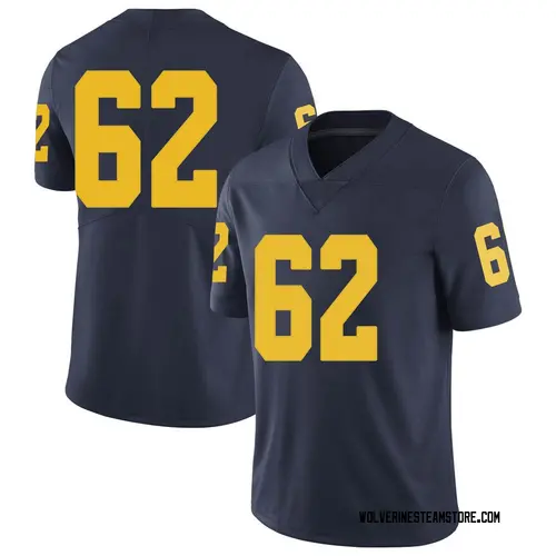 Youth Mica Gelb Michigan Wolverines Limited Navy Brand Jordan Football College Jersey