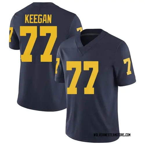 Youth Trevor Keegan Michigan Wolverines Limited Navy Brand Jordan Football College Jersey