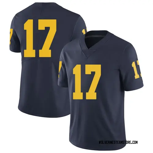 Youth Will Hart Michigan Wolverines Limited Navy Brand Jordan Football College Jersey