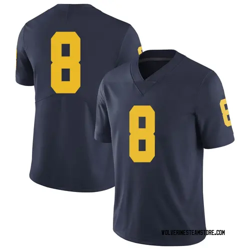 Youth William Mohan Michigan Wolverines Limited Navy Brand Jordan Football College Jersey