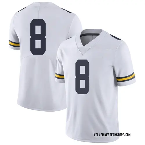Youth William Mohan Michigan Wolverines Limited White Brand Jordan Football College Jersey